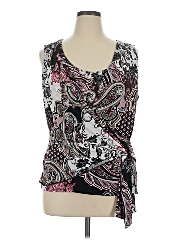 White House Black Market Sleeveless Blouse (view 1)