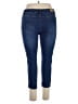 Tahari Solid Blue Jeans Size 14 (petite) - photo 2