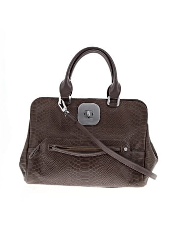 Longchamp Leather Satchel (view 1)
