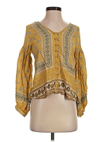 William Rast 3/4 Sleeve Blouse (view 1)