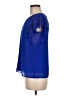 Monteau 100% Polyester Blue Short Sleeve Blouse Size M - photo 5