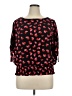 MICHAEL Michael Kors Red 3/4 Sleeve Blouse Size XL - photo 1