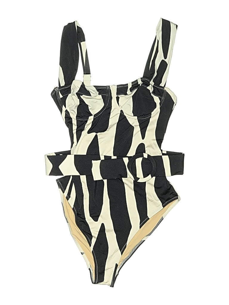 Pre-owned Evarae Bodysuit In Ivory