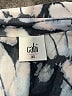CAbi 100% Polyester Print Blue Casual Dress Size XS - photo 7