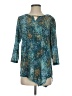 Ruby Rd. 100% Polyester Teal 3/4 Sleeve Blouse Size S - photo 1