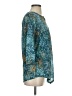 Ruby Rd. 100% Polyester Teal 3/4 Sleeve Blouse Size S - photo 4