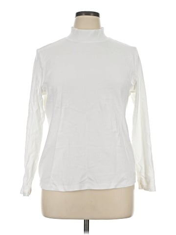 Karen Scott Long Sleeve Turtleneck (view 1)