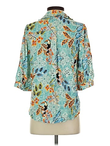 Democracy 3/4 Sleeve Blouse (view 2)