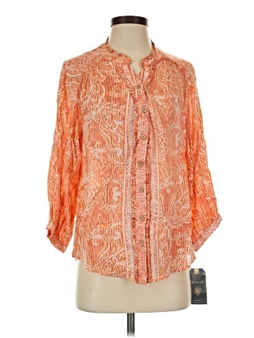 Democracy 3/4 Sleeve Blouse (view 1)