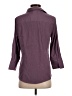 Cato Purple 3/4 Sleeve Blouse Size S - photo 2
