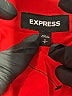 Express 100% Polyester Red Blazer Size S - photo 6