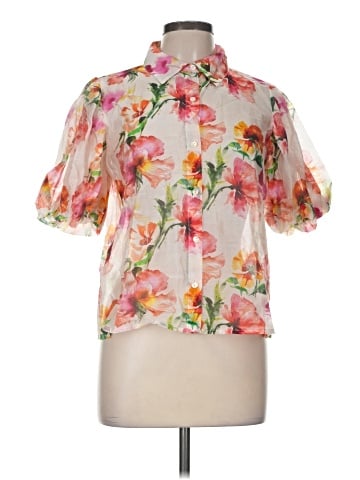 Lucky & Coco Short Sleeve Blouse (view 1)