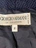 Giorgio Armani 100% Cupro Blue Blazer Size 8 - photo 6
