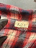 Pol Plaid Burgundy Long Sleeve Blouse Size S - photo 7