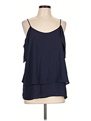 Blue Rain Sleeveless Blouse (view 1)