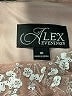 Alex Evenings 100% Polyester Silver Cocktail Dress Size 10 - photo 7