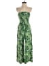 Justify Tropical Green Jumpsuit Size S - photo 1