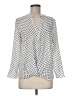 Notations Ivory Long Sleeve Polo Size M - photo 1