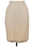 Perceptions Solid Tan Casual Skirt Size 14 - photo 1