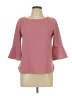 Green Envelope Pink 3/4 Sleeve Top Size L - photo 1
