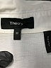Theory Ivory Long Sleeve Button-Down Shirt Size M - photo 7