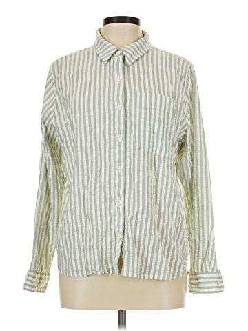 L.L.Bean Long Sleeve Button-Down Shirt (view 1)