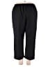 Alfred Dunner 100% Polyester Solid Black Casual Pants Size 22 - photo 2