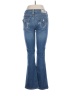 True Religion Hearts Blue Jeans Size 28 waist - photo 2