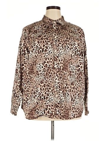 Chaps Long Sleeve Blouse (view 1)