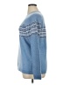 L.L.Bean 100% Cashmere Blue Cashmere Pullover Sweater Size XL - photo 5