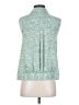 CAbi 100% Polyester Green Sleeveless Blouse Size S - photo 2