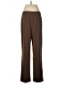 Susan Graver Color Block Brown Track Pants Size M - photo 2