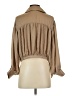 Glam Tan Long Sleeve Blouse Size S - photo 2