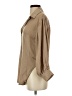 Glam Tan Long Sleeve Blouse Size S - photo 5