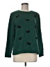 Talbots Outlet Hearts Green Pullover Sweater Size M - photo 1