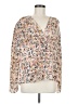 CAbi 100% Polyester Ivory Long Sleeve Blouse Size M - photo 1
