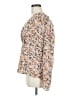 CAbi 100% Polyester Ivory Long Sleeve Blouse Size M - photo 5