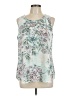 Van Heusen 100% Polyester Green Sleeveless Blouse Size L - photo 1