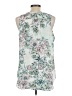Van Heusen 100% Polyester Green Sleeveless Blouse Size L - photo 2
