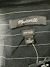 Madewell Stripes Black Long Sleeve Button-Down Shirt Size M - photo 7