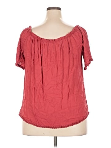 Sky Short Sleeve Blouse (view 2)