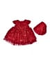 Rare Editions 100% Polyester Red Dress Size 6-9 mo - photo 2