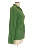 Zara 100% Polyester Green Long Sleeve Blouse Size L - photo 4