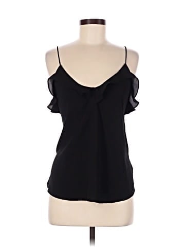 Zara W&B Collection Sleeveless Blouse (view 1)