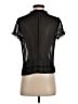 Gap Outlet 100% Polyester Black Short Sleeve Blouse Size S - photo 2