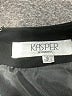 Kasper 100% Polyester Solid Black Cocktail Dress Size 8 - photo 7