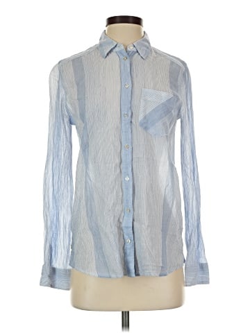 Express Long Sleeve Button-Down Shirt (view 1)