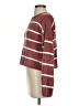 Double Zero 100% Polyester Stripes Burgundy Pullover Sweater Size S - photo 5
