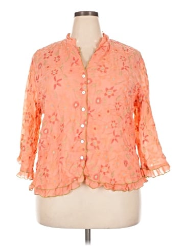 J.Jill 3/4 Sleeve Blouse (view 1)