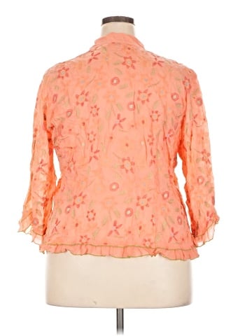 J.Jill 3/4 Sleeve Blouse (view 2)